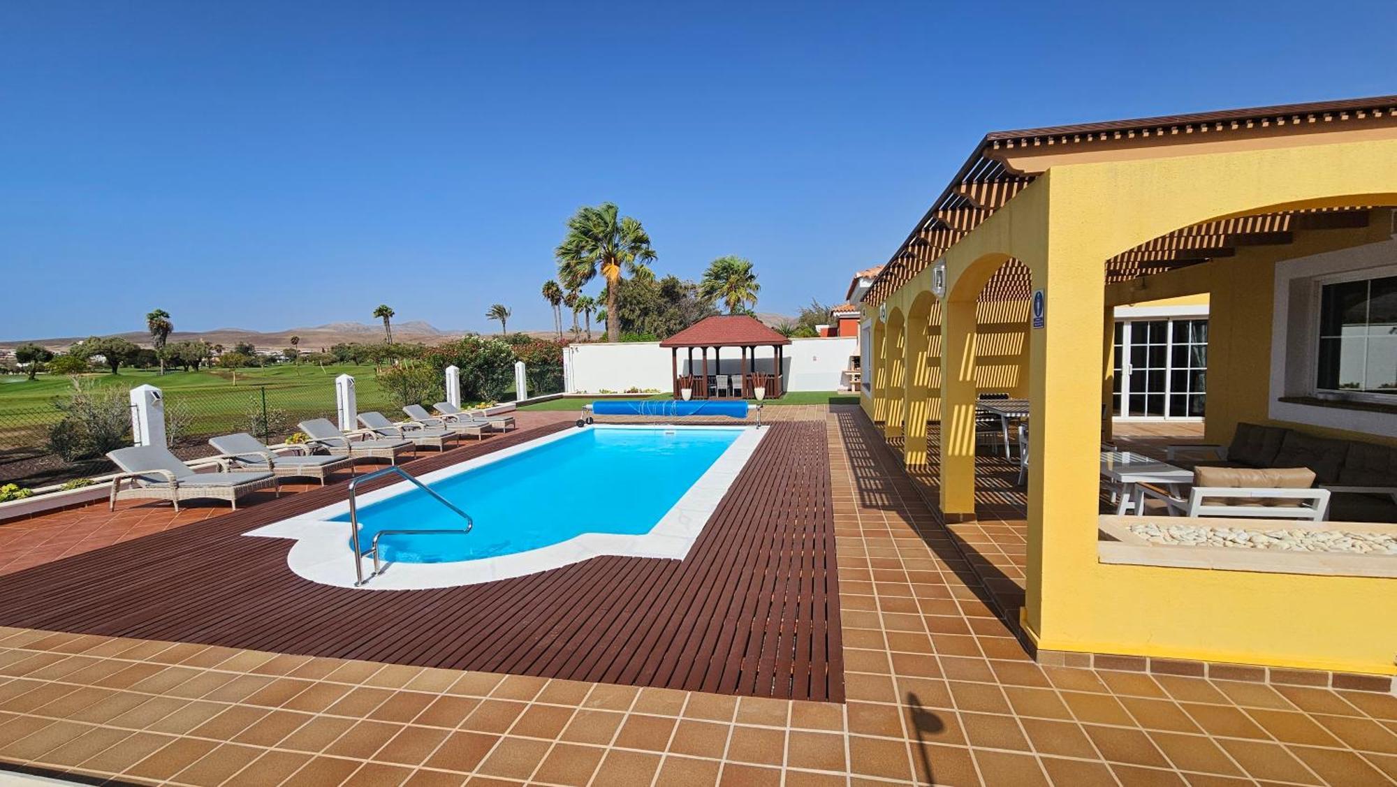 Villa Bonita On Golf In El Descanso ,Caleta Fuste-Fuerteventura Caleta De Fuste Bagian luar foto